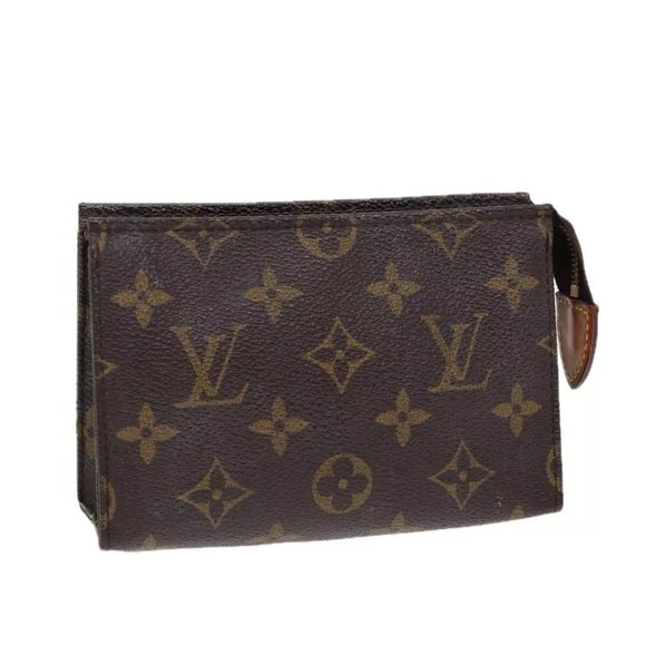 LOUIS VUITTON Monogram Poche Toilette 15 Pouch - Picture 1 of 16